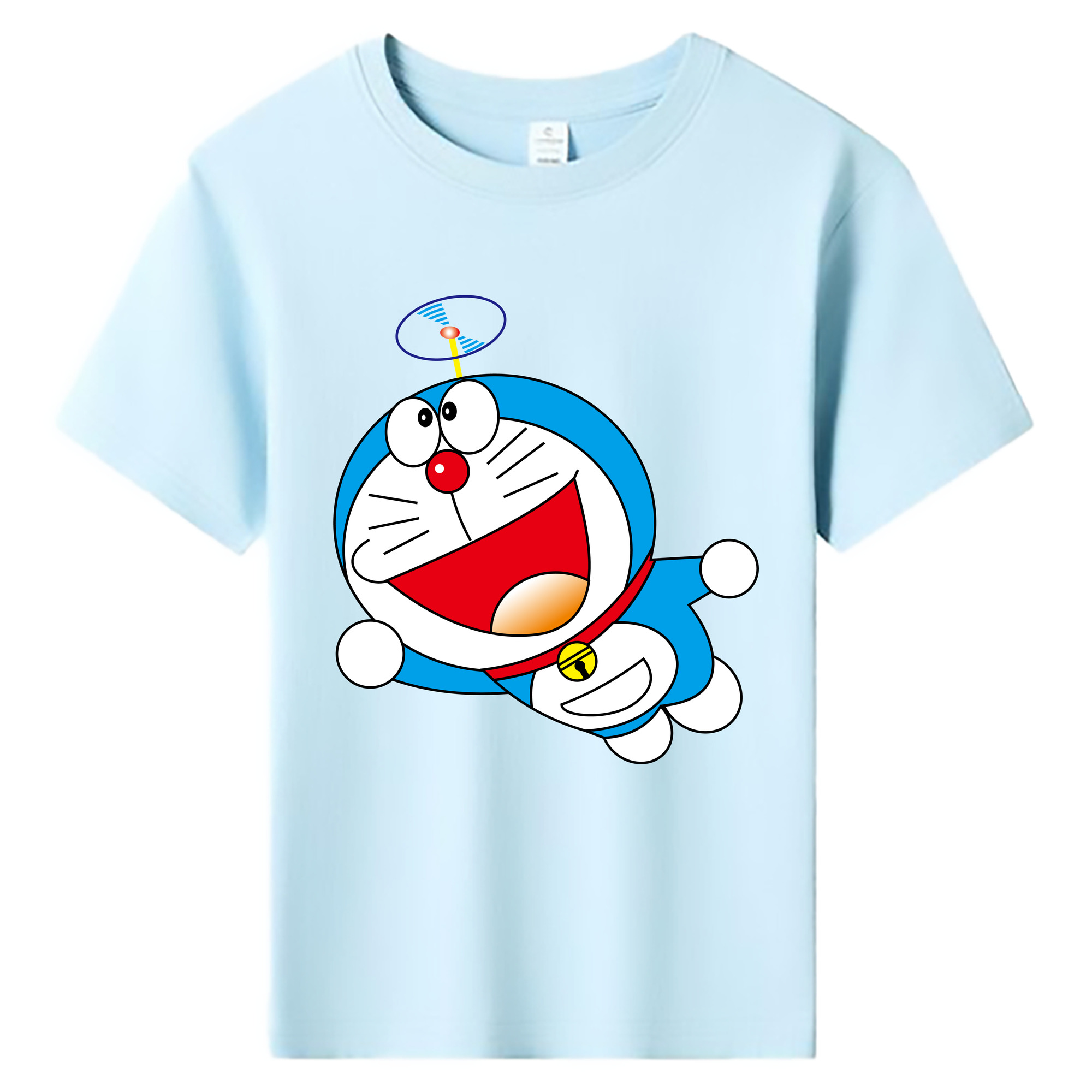 （画像用） ドラえもん Doraemon 綿100％キッズTシャツ（フロントプリント）